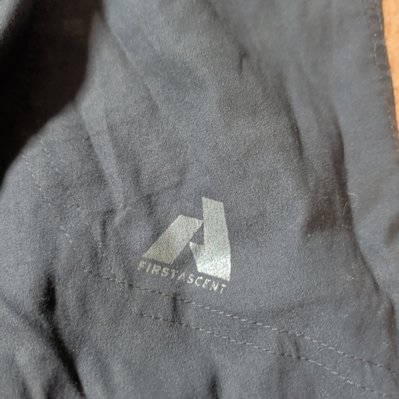 Mens Eddie Bauer First Ascent Black Cargo Fleece Lined Pants W40 L31 Gorpcore - Picture 5 of 13